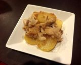 お酒がススム！豚じゃがのパン粉焼き作り方5写真
