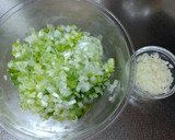 豚ロースの旨ウマねぎ塩にんにく作り方1写真
