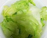 レタスと厚切りベーコン炒め作り方1写真