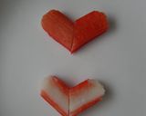 カニカマでハート❤　お弁当に！作り方3写真