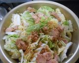 簡単!温まる!シーチキンと白菜のトマト煮作り方1写真