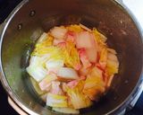 ベーコンの出汁が染みた♡大根と白菜の煮物作り方5写真