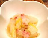 ベーコンの出汁が染みた♡大根と白菜の煮物作り方6写真