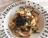 簡単★冷凍うどんで和風明太マヨうどん♡作り方4写真