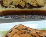 チョコポテチトースト作り方2写真