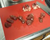 鶏レバーの蒸しハンバーグ作り方1写真