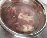 鶏レバーの蒸しハンバーグ作り方2写真