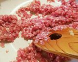 坦々風味噌汁作り方1写真