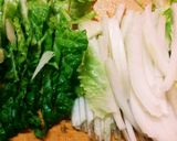坦々風味噌汁作り方2写真