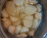 かぶと鷄団子の煮込み作り方5写真