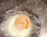 【簡単！】薄豚肉と温泉卵の丼作り方4写真