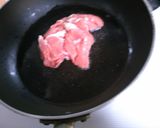 牛肉と玉ねぎ ピーマンのケチャマヨ焼き!作り方2写真