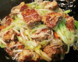 安い！旨い！簡単ミートボールの野菜炒め作り方11写真