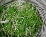 オリーブ香る水菜の和え物作り方3写真