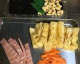 ご飯がススム！ベーコンinひじきの煮物！作り方1写真