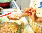 簡単 ふわふわ野菜たっぷり肉シュウマイ作り方3写真