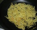 ピリ辛肉味噌餡掛け焼そば作り方2写真