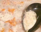 かぼちゃと小豆のミルクいとこ煮作り方6写真