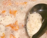 かぼちゃと小豆のミルクいとこ煮作り方6写真