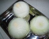 簡単★新玉ねぎのまるごとスープ作り方1写真