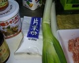 ピリ辛肉味噌餡掛け焼そば作り方1写真