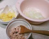 ツナマヨポテトの惣菜パン♪作り方2写真
