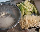 給食風☆すきやき風煮！作り方1写真