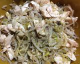 韓国風鶏ささ身のホイル焼き作り方7写真