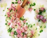 休日のお家ご飯に＊厚切りベーコンでピラフ作り方2写真