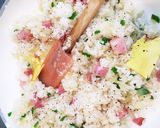 休日のお家ご飯に＊厚切りベーコンでピラフ作り方4写真