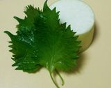 大根と大葉の❇1分❇もみ漬け作り方1写真