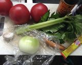 追熟トマトスープ作り方1写真