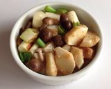 里芋と長ネギで！胡麻味噌ココットカマン作り方6写真