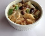 里芋と長ネギで！胡麻味噌ココットカマン作り方7写真