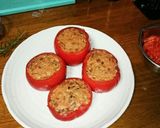 ジューシー肉汁溢れるトマトバーグファルシ作り方7写真