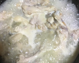 ドラム肉のスープ用下ごしらえ。ミルク煮編作り方3写真