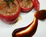 ジューシー肉汁溢れるトマトバーグファルシ作り方12写真