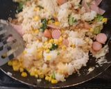 残り物で！カラフル納豆チャーハン☆作り方4写真