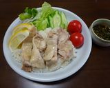 簡単アジアン蒸し鶏飯(カオマンガイ)作り方6写真