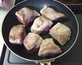 圧力なべでやわらか☆じゃがいもと豚の角煮作り方3写真