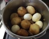 圧力なべでやわらか☆じゃがいもと豚の角煮作り方10写真