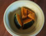 かぼちゃプリン作り方1写真