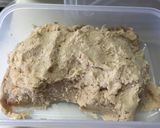 かす床牛ブロック✿ちぎりキャベツ炒め作り方2写真