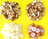 クリーミーかぼちゃのワンポットサラダ作り方2写真
