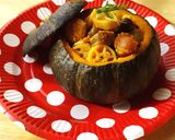 クリーミーかぼちゃのワンポットサラダ作り方7写真