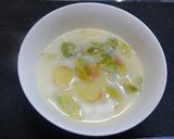 じゃがいもとレタスのクリームスープ作り方5写真