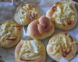 レンジ発酵パン♪オニオンマヨネーズ作り方5写真