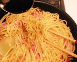 ごろごろベーコンのペペロンチーノ☆作り方9写真