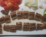 鰻と夏野菜のバルサミコ炒め☆作り方2写真