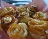 簡単なのに可愛い♪りんごの薔薇のパイ作り方8写真
